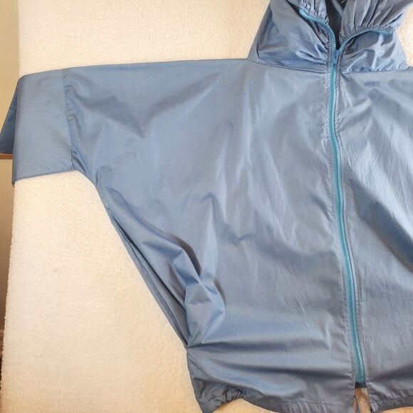 Hooded Poncho Jacket Women's One Size - Picture 14 of 17